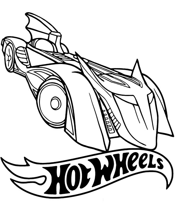 Ausmalbilder Hot Wheels → DieMalen.com